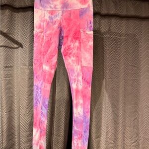 Rue21 Kids Tie-Dye Leggings - Pink and Purple
